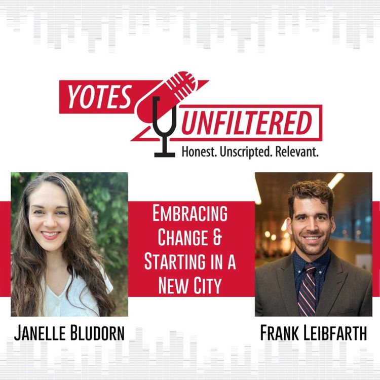 cover art for Embracing Change & Starting in a New City | FRANK LEIBFARTH & JANELLE BLUDORN