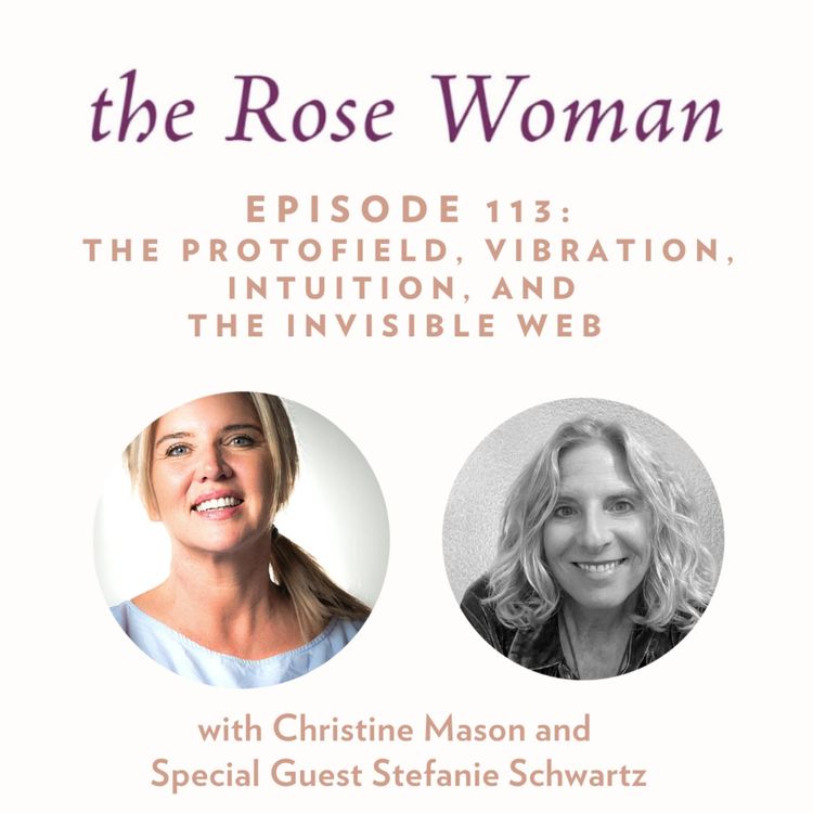cover art for The Protofield, Vibration, Intuition, and  the Invisible Web with Christine Mason and Special Guest Stefanie Schwartz