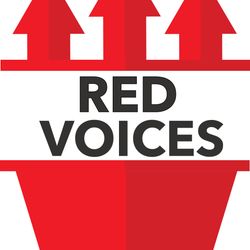 cover art for Red Voices MUFC Podcast