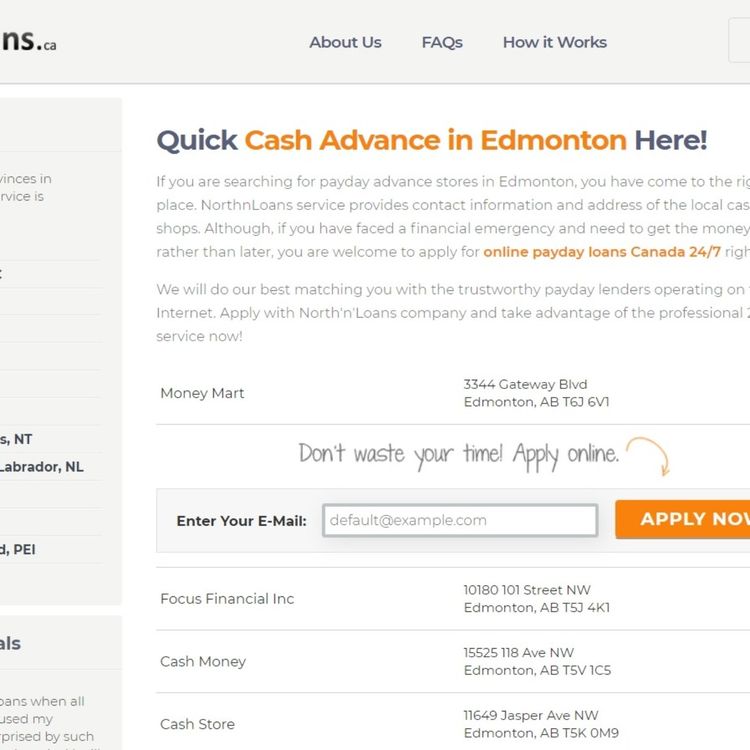 cover art for NorthnLoans - Quick Cash Advance in Edmonton