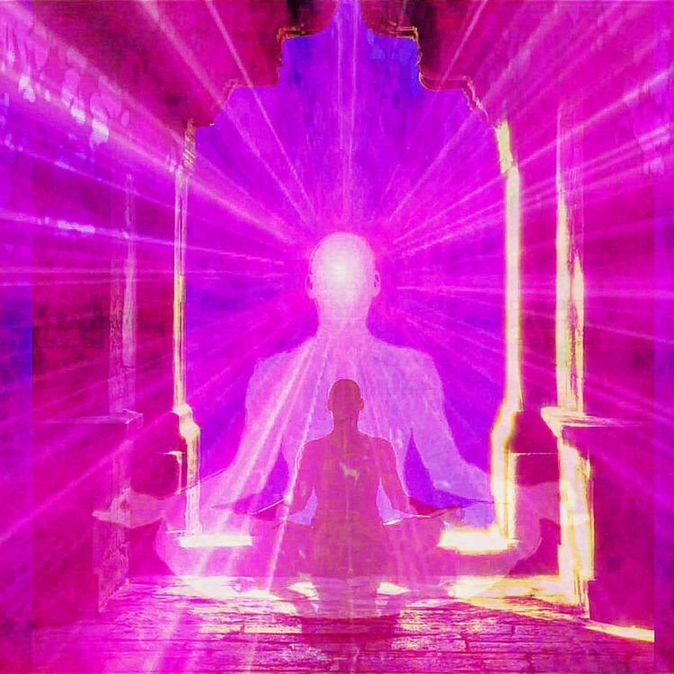 cover art for Affirmations: I Am Ultra-Violet Angelic Fire.