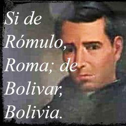 cover art for "Si de Rómulo, Roma..."