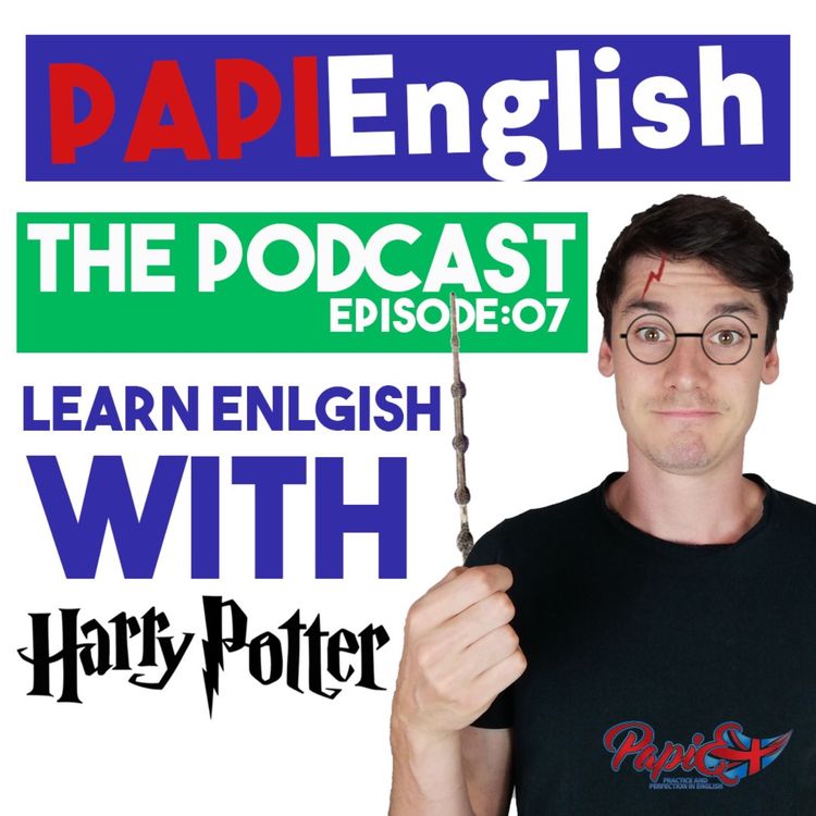 cover art for Learn English with Harry Potter