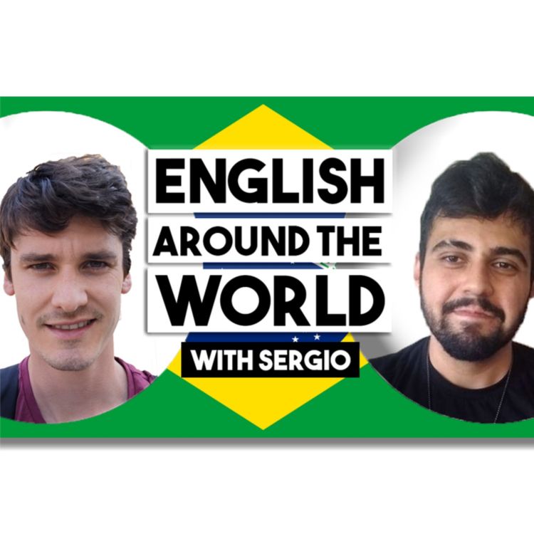 cover art for English around the World with Sergio (Brazil)