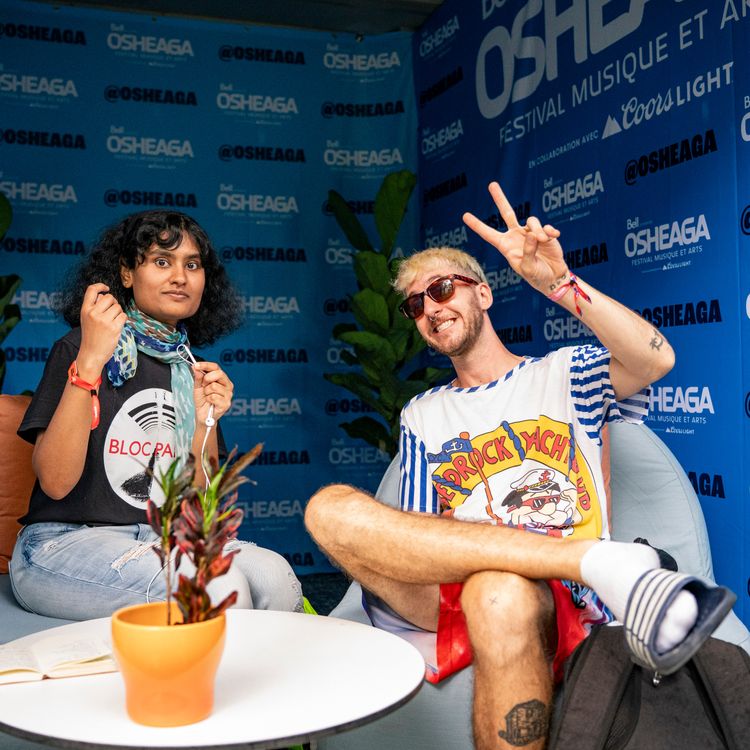 cover art for Super Plage Interview @ OSHEAGA Festival!