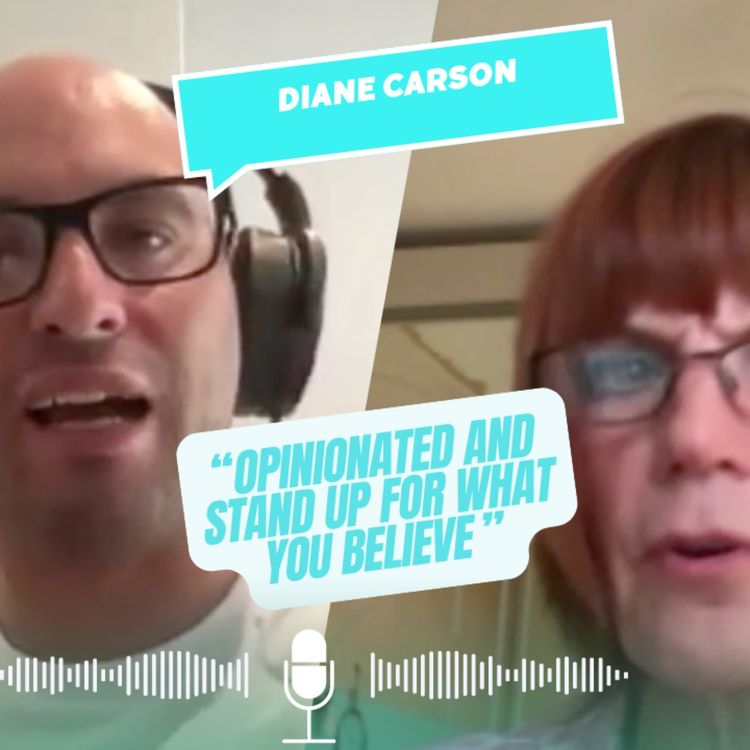 cover art for EP292- Diane Carson | Being a gay icon, training to be a tarot reader and Celebrity Masterchef