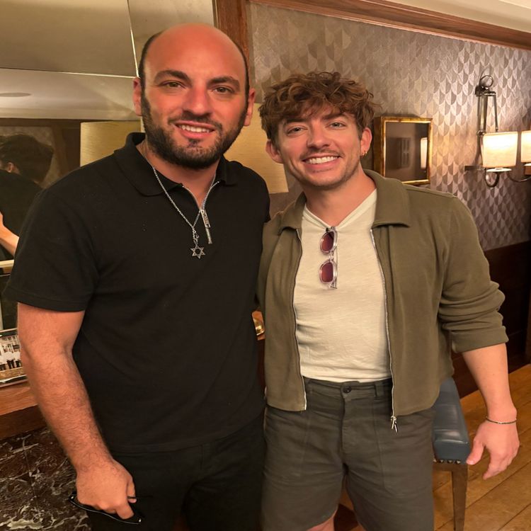 cover art for EP320- Kevin McHale: Glee, Coming Out and Grief Journeys