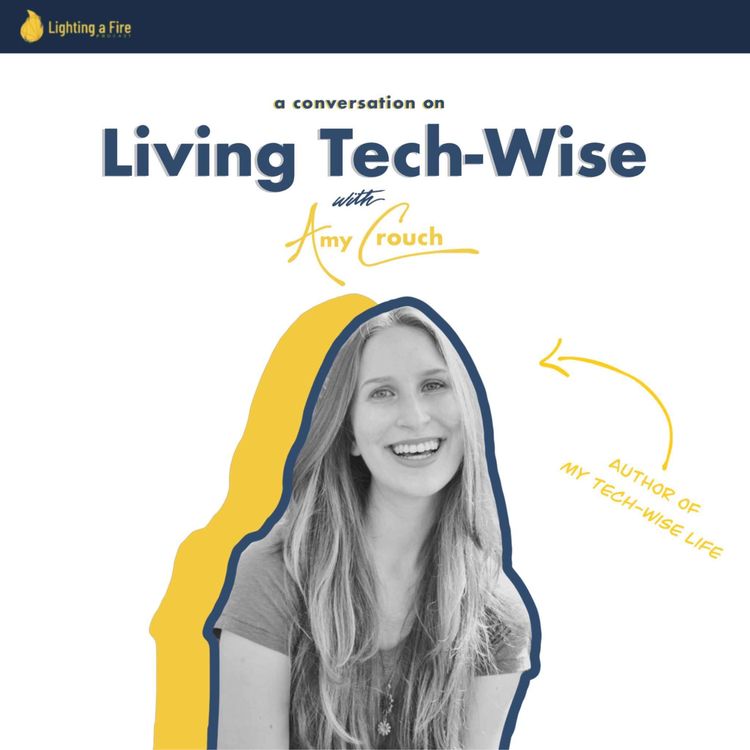 cover art for Living Tech-Wise -- with Amy Crouch