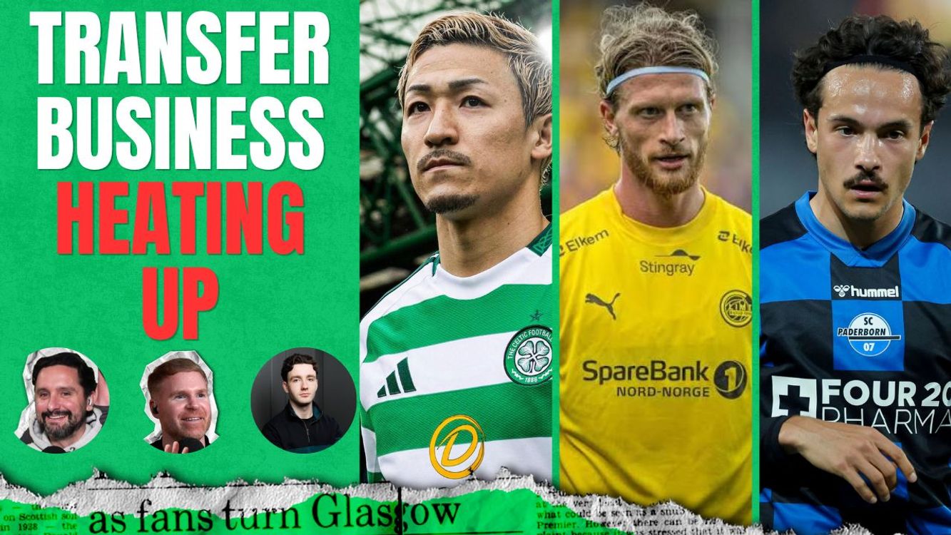 cover art for Maeda OUT? | Haissem Hassan, Mika Baur & Kasper Høgh IN? | Inside Celtic Preseason w Josh McCafferty