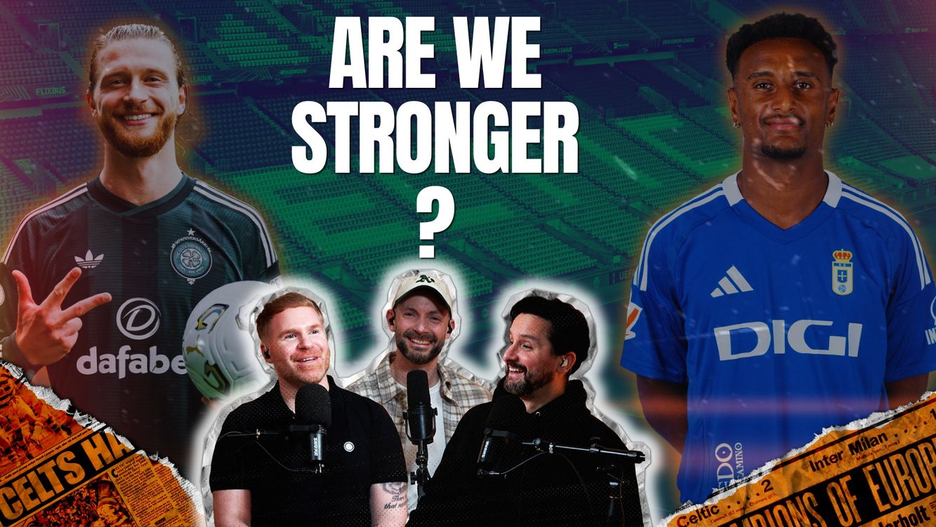 cover art for Kasper Høgh Is Changing Celtic Already 🍀 We Have A New Star | Hassan Jets In! | Derek's Standards