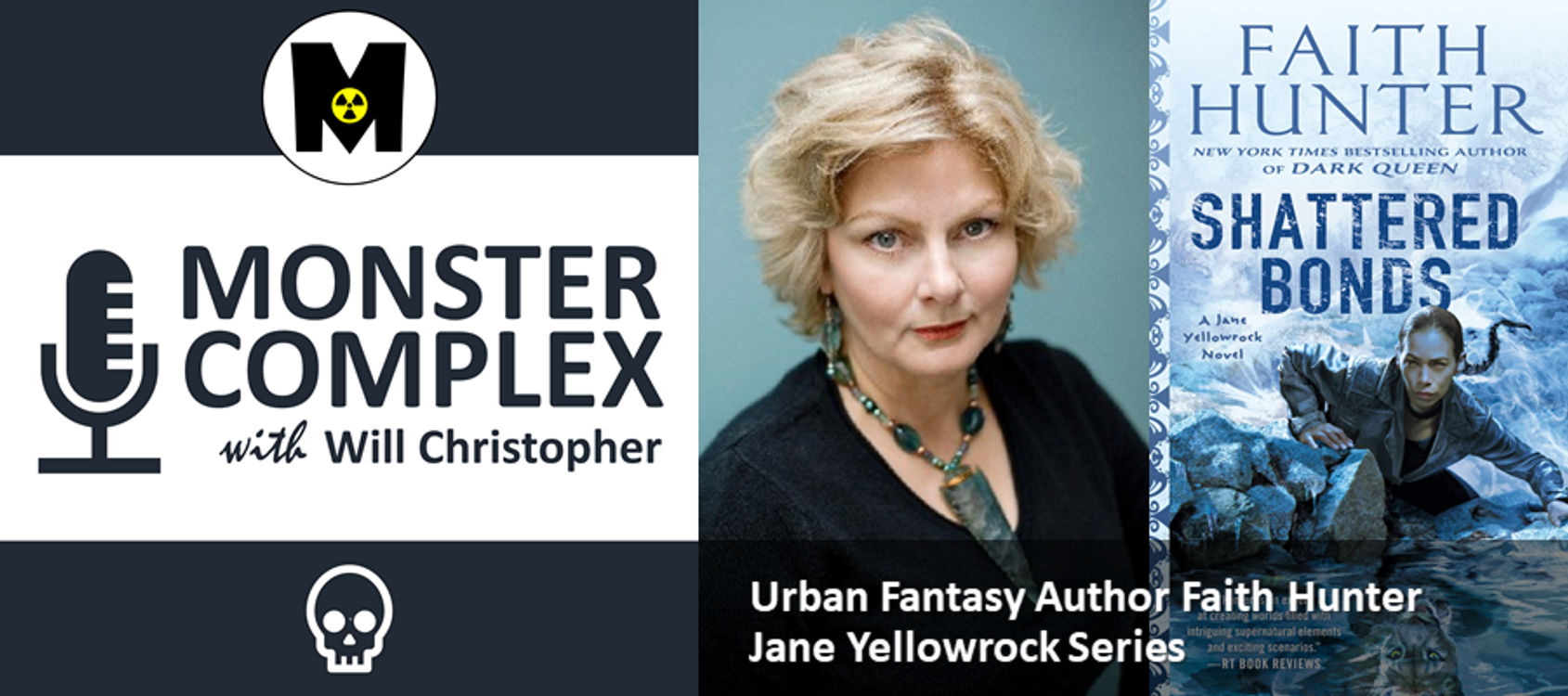 cover art for Ep 01: Killing Vampires and The Beast Within: Author Faith Hunter (Jane Yellowrock)