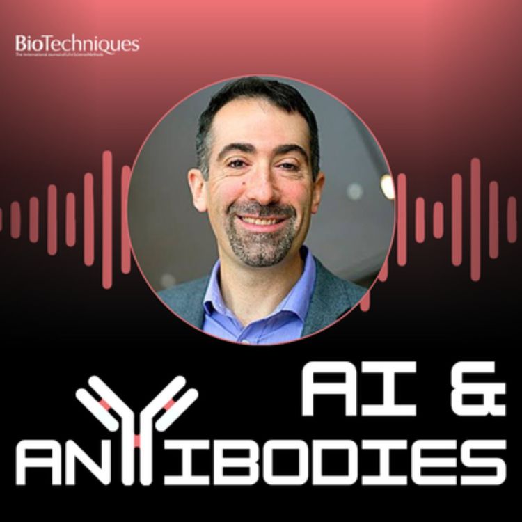 cover art for AI & Antibodies miniseries | Reducing antibody viscosity to improve subcutaneous delivery 