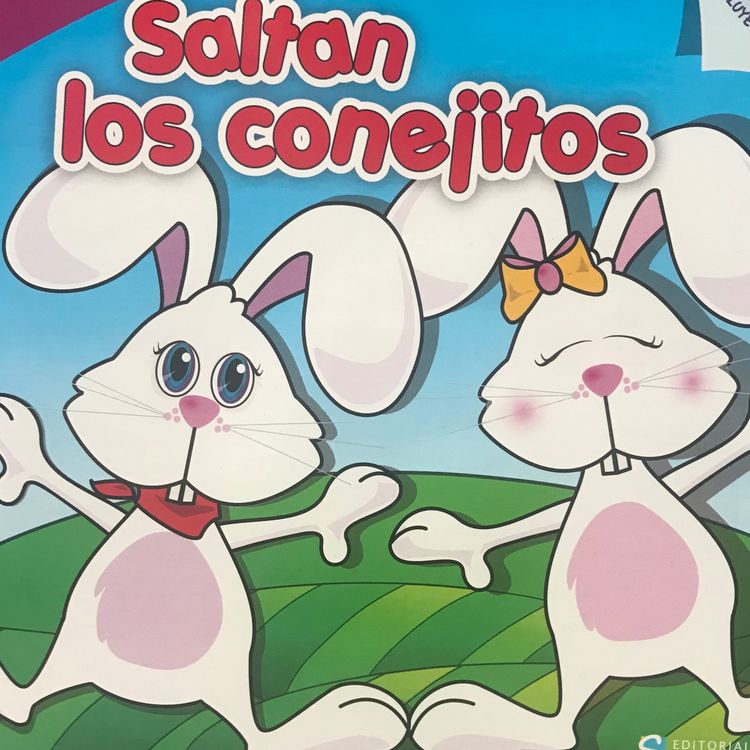 cover art for Cuento infantil "Saltan los conejitos