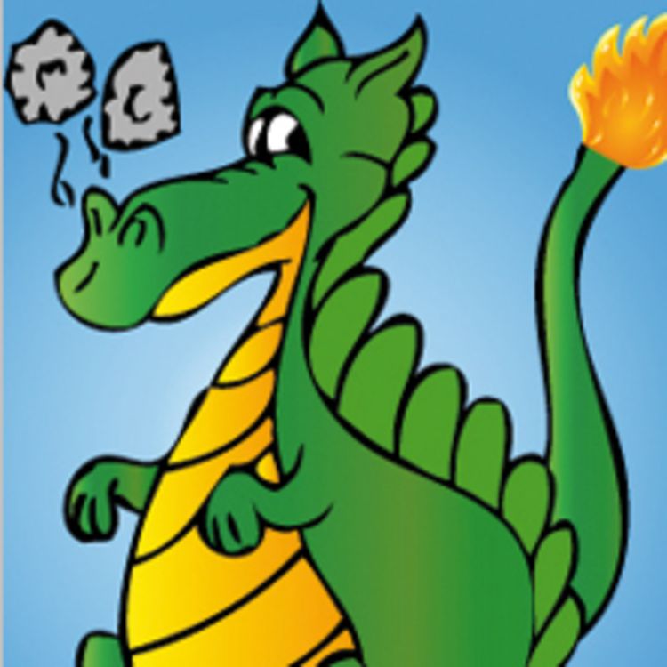 cover art for Cuento infantil Gisenio, el dragón de los coletazos de fuego