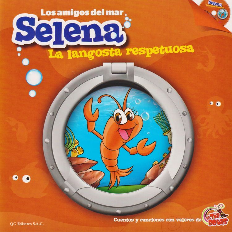 cover art for Cuento infantil Selena la langosta respetuosa