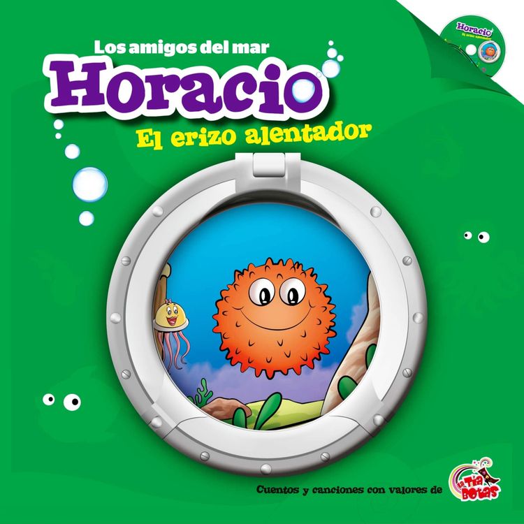 cover art for Cuento infantil Horacio el erizo alentador