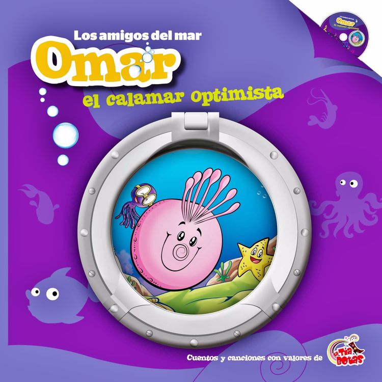 cover art for Cuento infantil Omar el calamar optimista