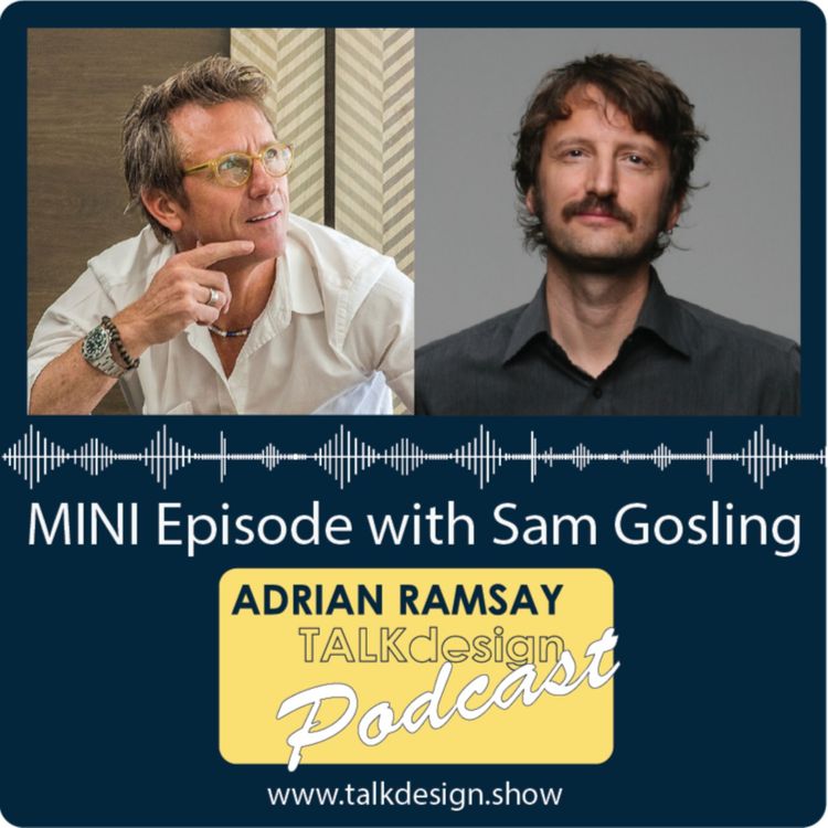 cover art for Sam Gosling Mini Episode