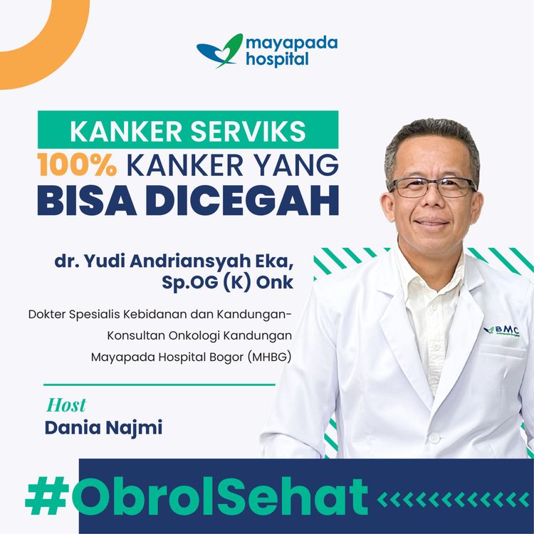 cover art for Kanker Serviks, 100 Persen Kanker Yang Bisa Dicegah