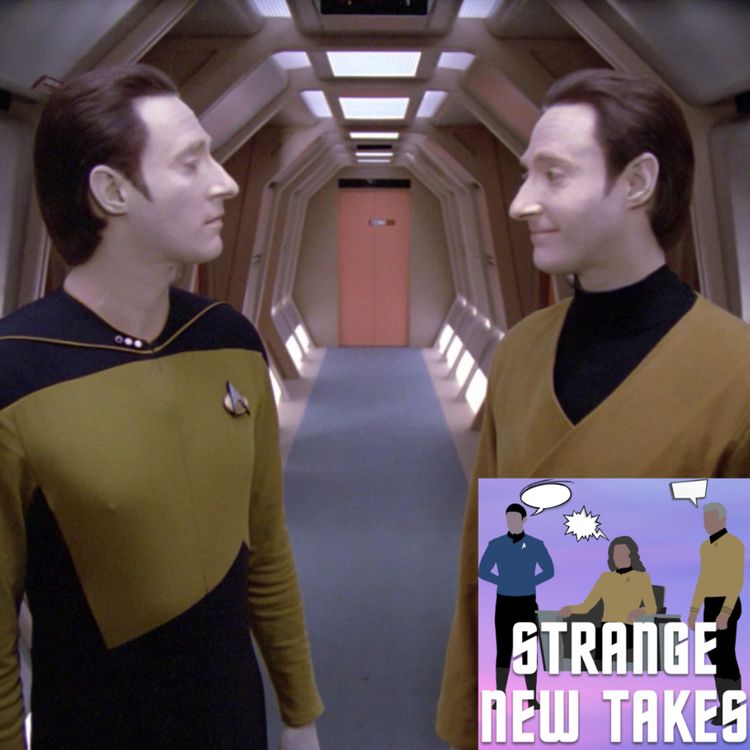 cover art for SNT136 - Datalore (TNG 1x13)