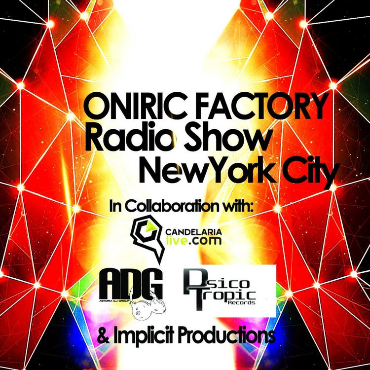 cover art for Carl J Presents Oniric Factory Radio Show #079 [www.oniricfactory.nyc]