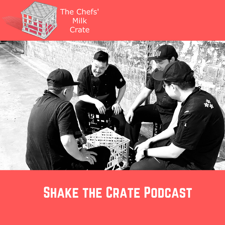 cover art for Shake the Crate podcast with Naomi Lowry