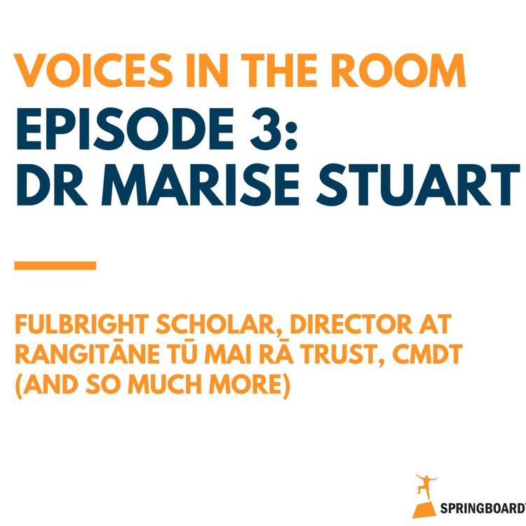 cover art for Episode Three: Dr Marise Stuart