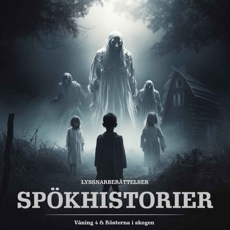 cover art for SPÖKHISTORIER - LYSSNARBERÄTTELSER  Våning 4 & Rösterna i skogen