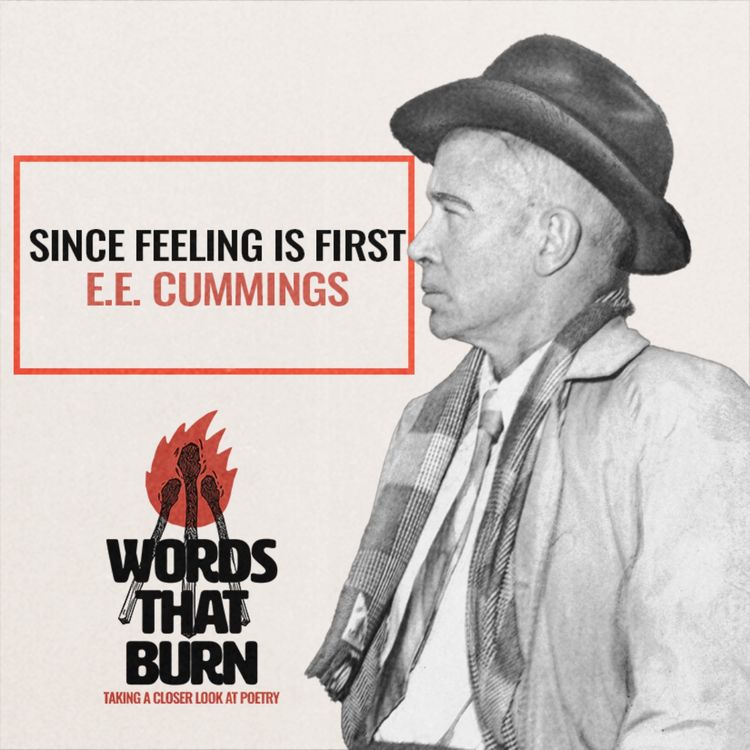cover art for Since Feeling Is First by E.E. Cummings