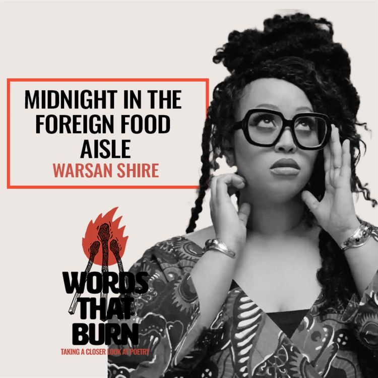 cover art for Midnight In The Foreign Food Aisle by Warsan Shire