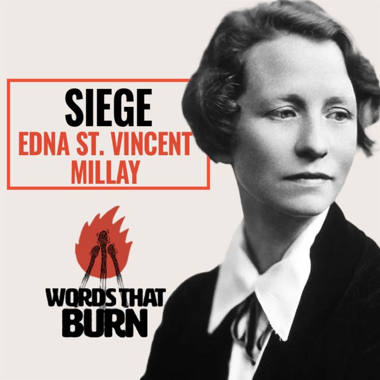 cover art for Siege by Edna St. Vincent Millay