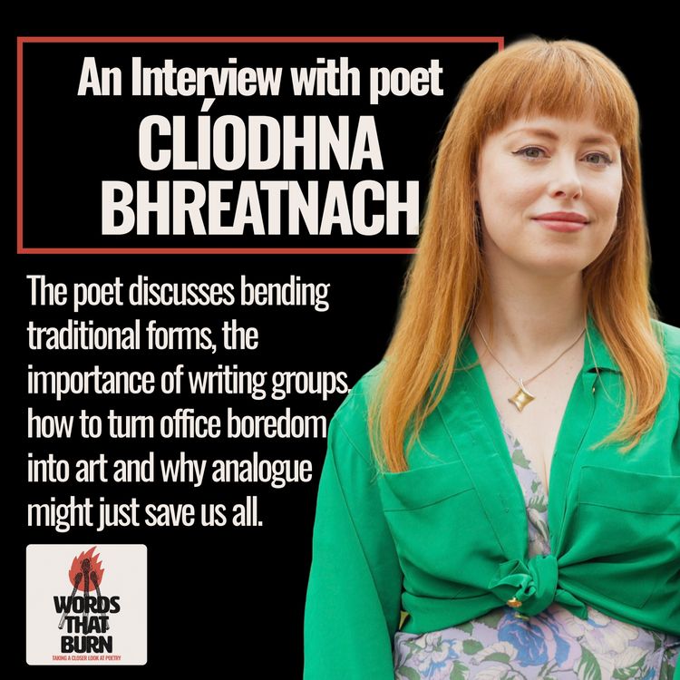 cover art for An Interview with Irish Poet Clíodhna Bhreatnach