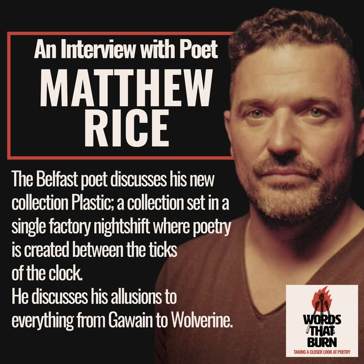 cover art for An Interview with Belfast Poet Matthew Rice