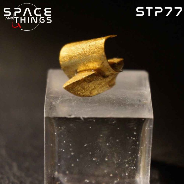 cover art for STP77 - The First Art Gallery Is Going To Space - With Gillian Fitzpatrick and Justin Donnelly.