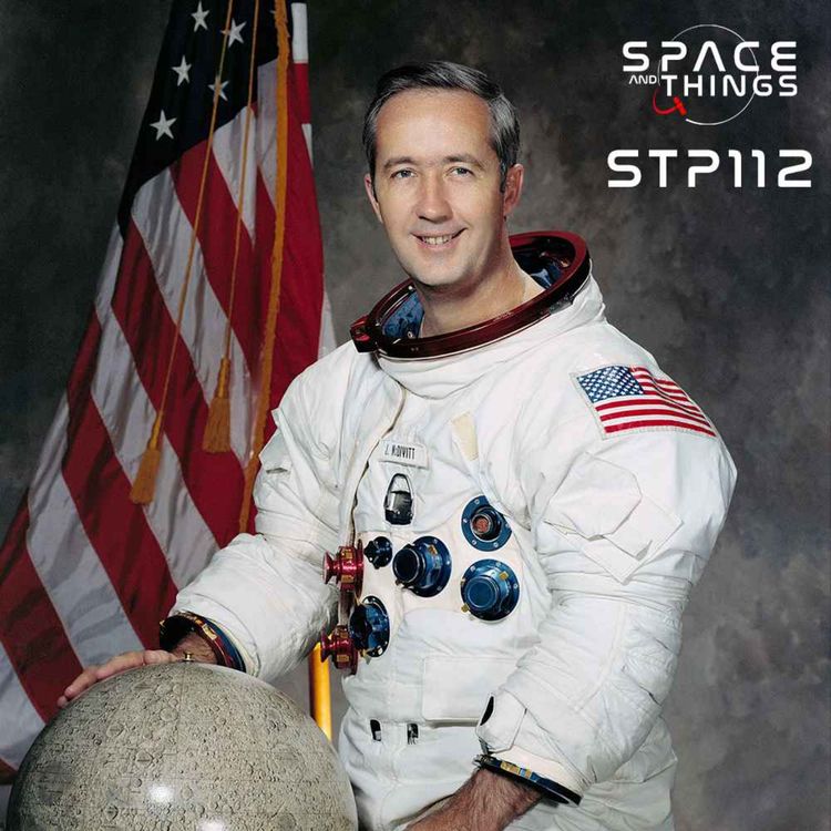 cover art for STP112 - Remembering Jim McDivitt - with Andrew Chaikin