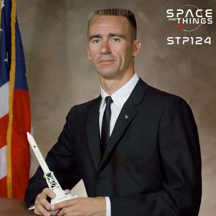 cover art for STP124 - Remembering Walt Cunningham - with Francis French