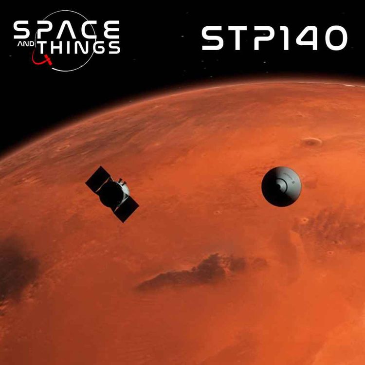 cover art for STP140 - The First Private Mission To Mars - with Barry Matsumori - COO of Impulse Space Inc.