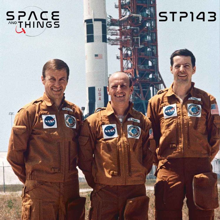cover art for STP143 - NASA's Finest Hour? - The Mission To Save Skylab - with David Hitt