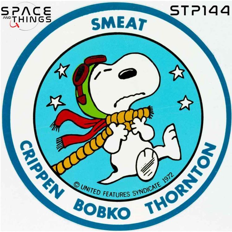 cover art for STP144 - SMEAT - The Skylab Analog Mission - with John Uri - NASA History Office