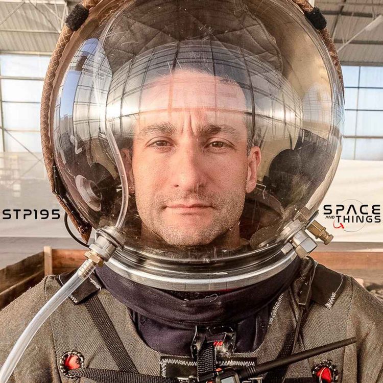 cover art for STP195 - Winning A Trip To Space - with Dr. Eiman Jahangir