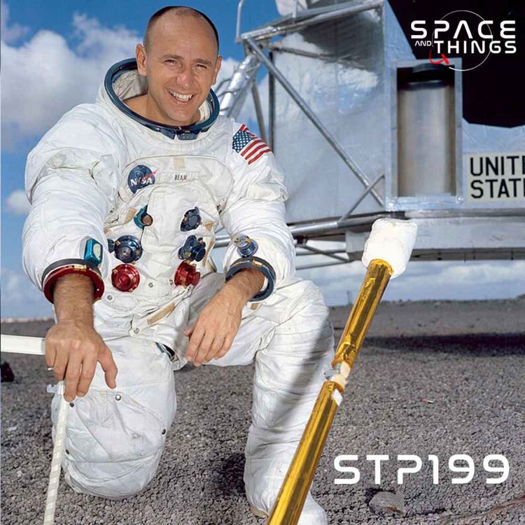 cover art for STP199 - An Interview With Alan Bean - Part 3 - with Rick Houston