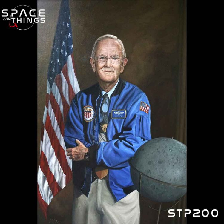 cover art for STP200 - Space Art and Stall Three Studio - with Sterling Crawford and General Charlie Duke