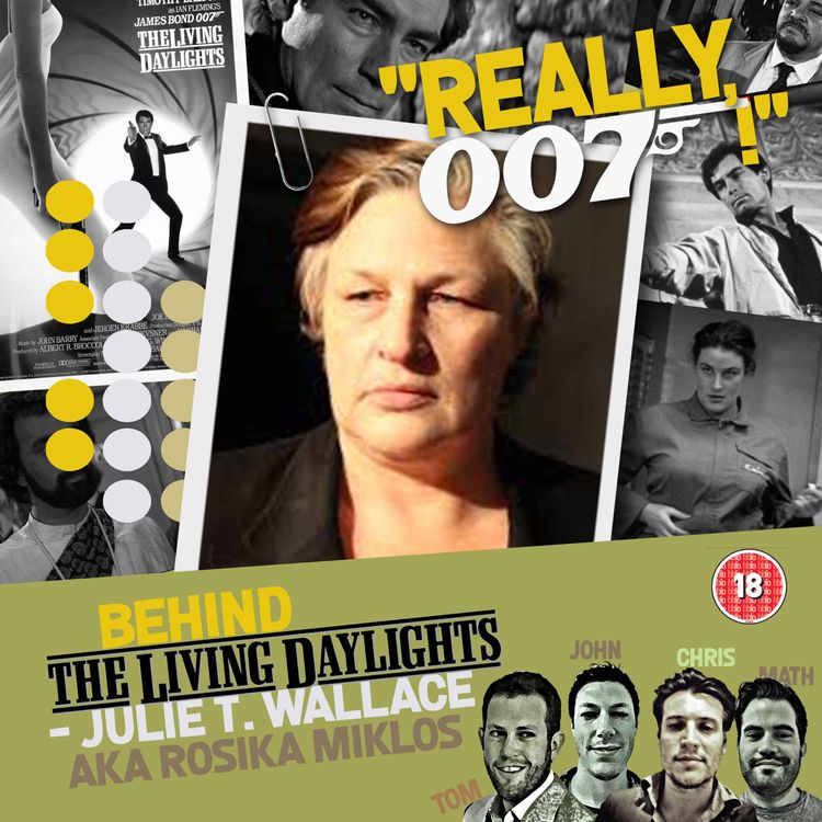 cover art for Behind The Living Daylights - Julie T. Wallace aka Rosika Miklos interview