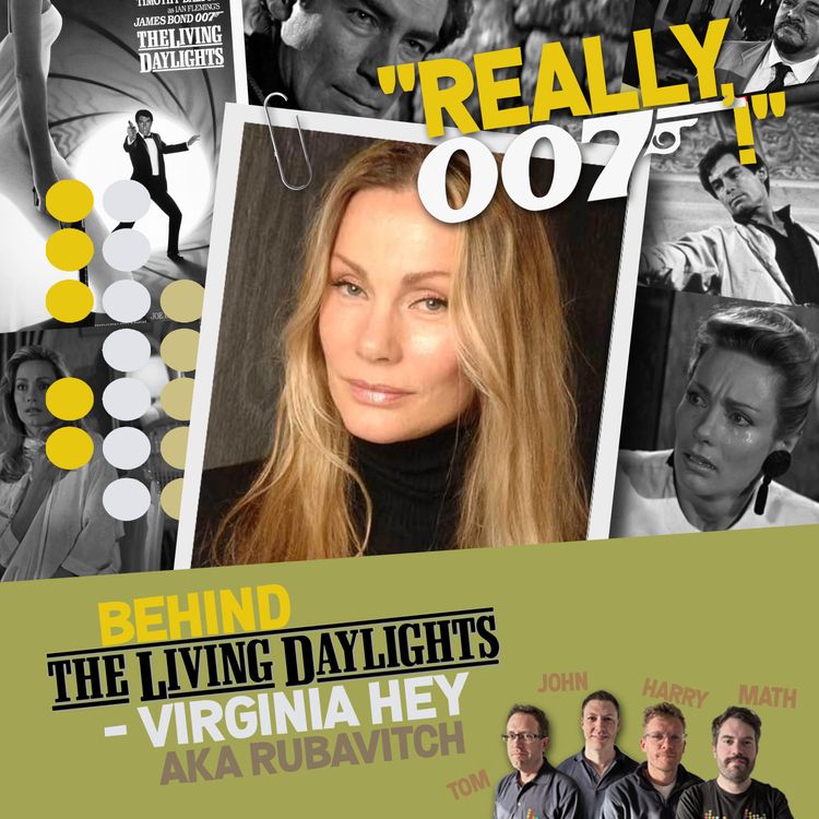 cover art for Behind The Living Daylights - Virginia Hey aka Rubavitch interview