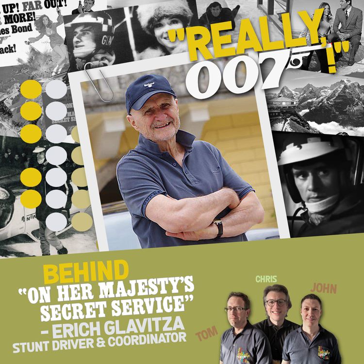 cover art for Behind On Her Majesty's Secret Service - Erich Glavitza interview