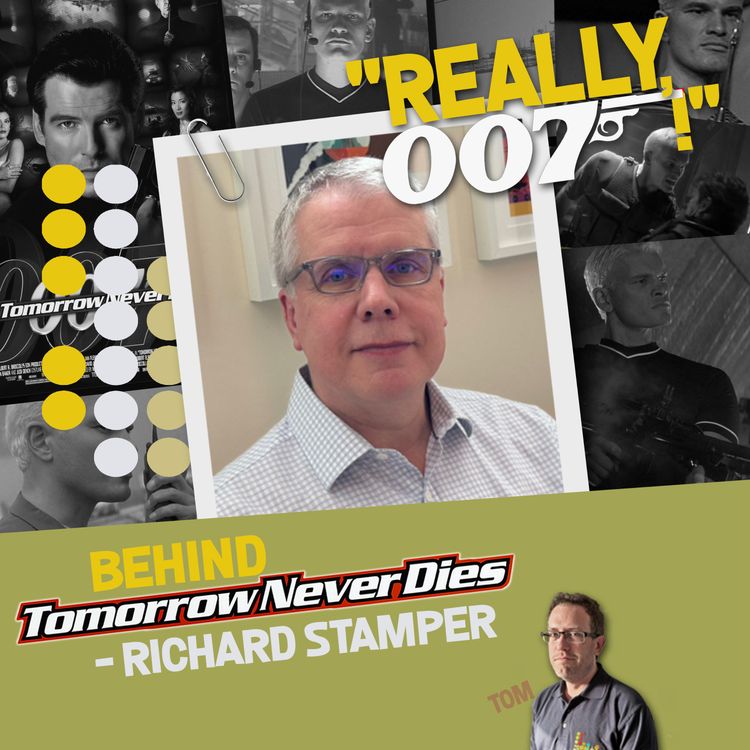 cover art for Behind Tomorrow Never Dies - Richard Stamper interview