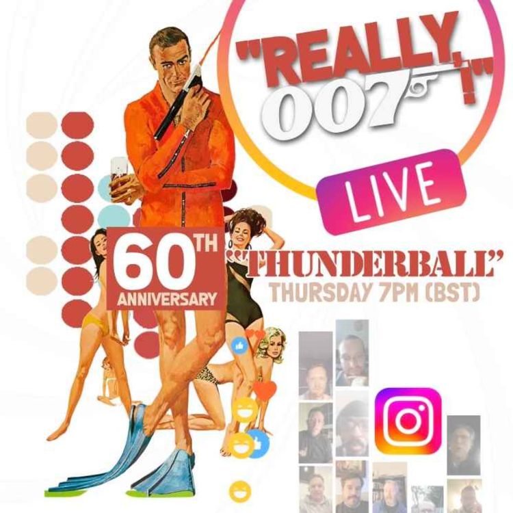 cover art for Thunderball 60th anniversary celebration! | Instagram live
