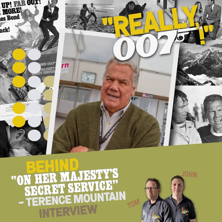 cover art for Behind On Her Majesty's Secret Service - Terence Mountain interview