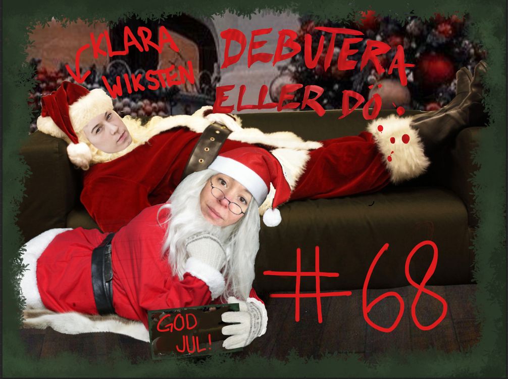 cover art for #68 God jul med Klara Wiksten och en fryst jultallrik