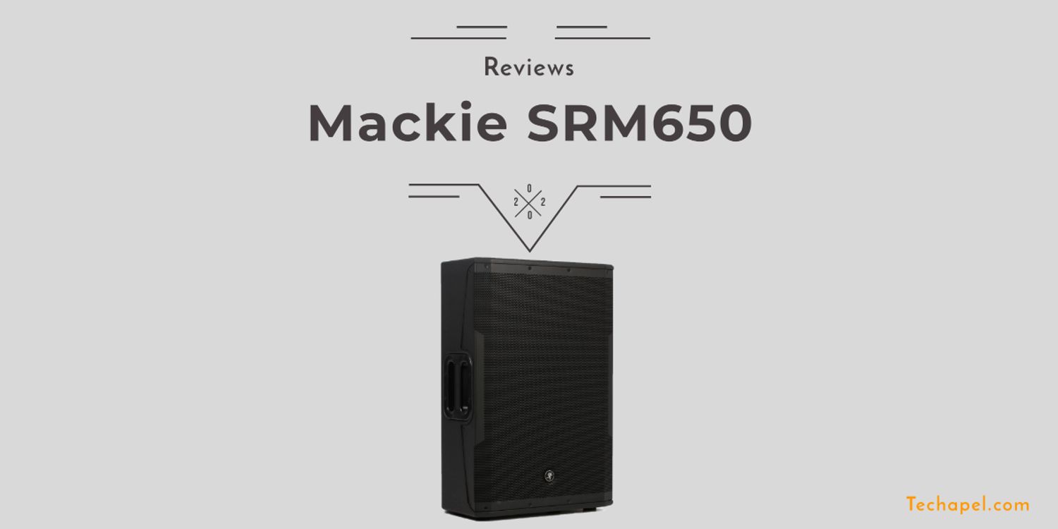 cover art for Mackie SRM650 Review - 15" Powered Speaker